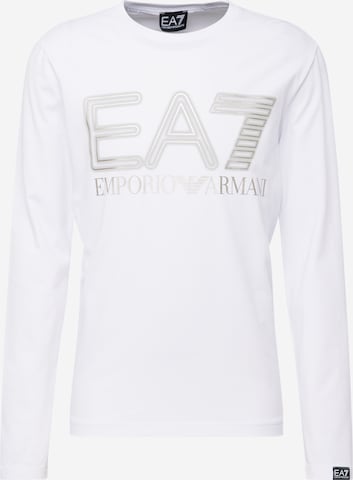 balta EA7 Emporio Armani Marškinėliai: priekis