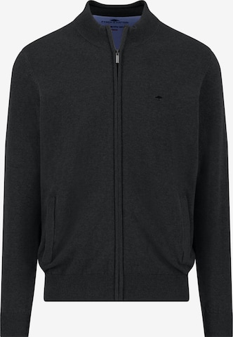 FYNCH-HATTON Strickjacke in Schwarz: Vorderseite