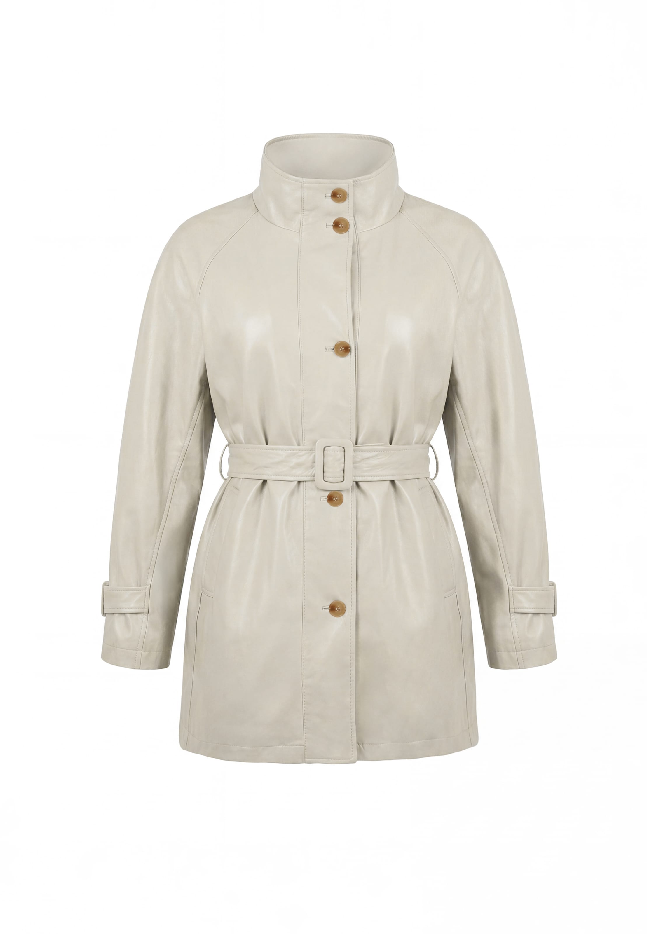 usha BLACK LABEL Tussenjas in Beige: voorkant