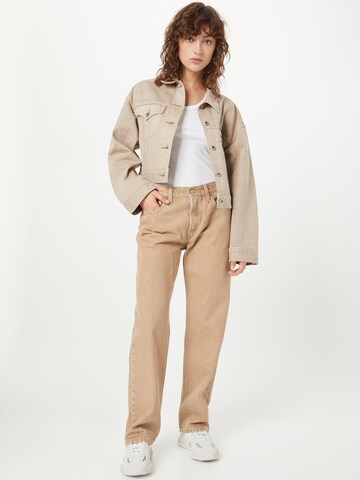 LEVI'S ® regular Jeans 'Levi's® Fresh Women's 501® ‘90s Jeans' i beige