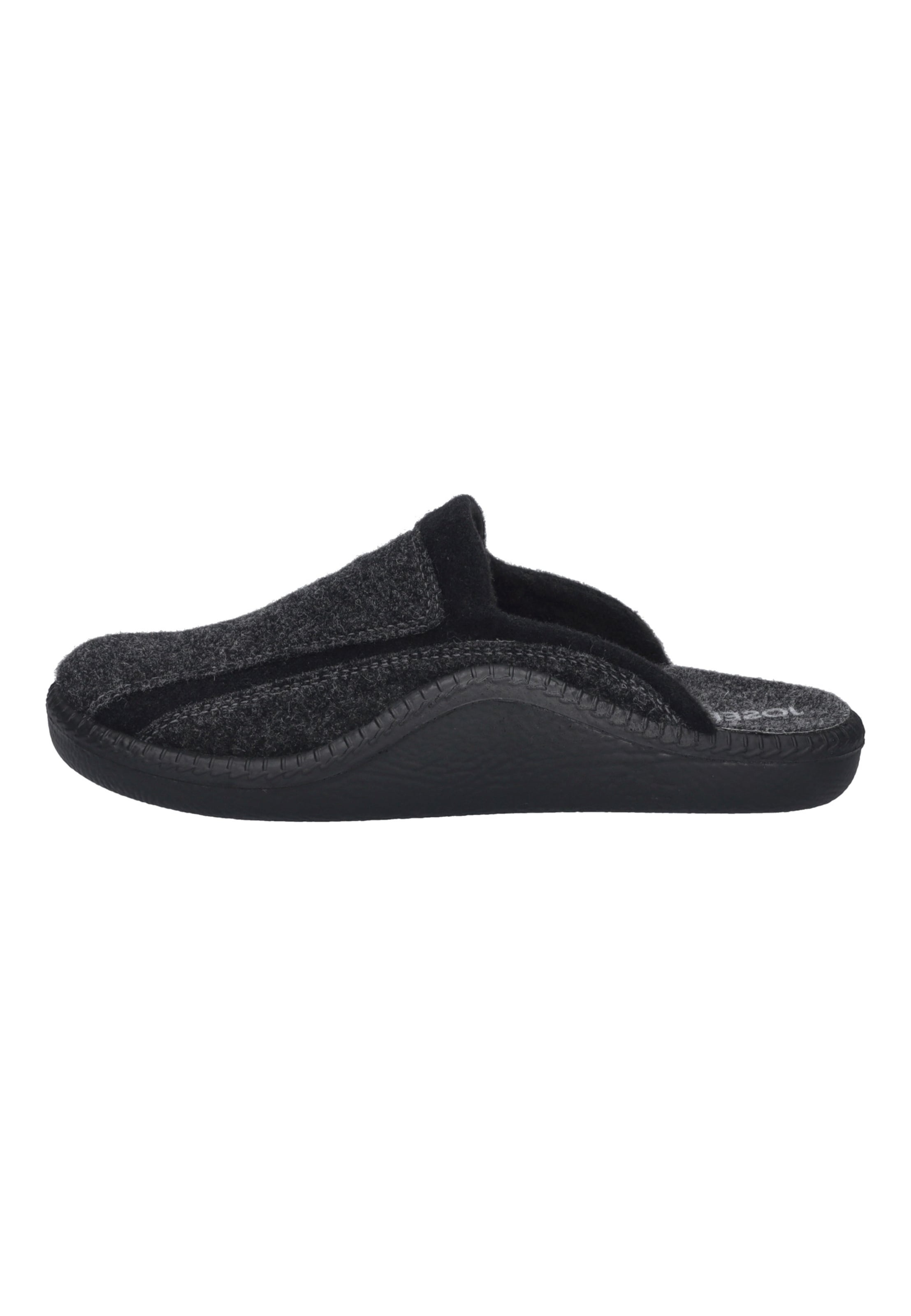 JOSEF SEIBEL Slipper in Black: front