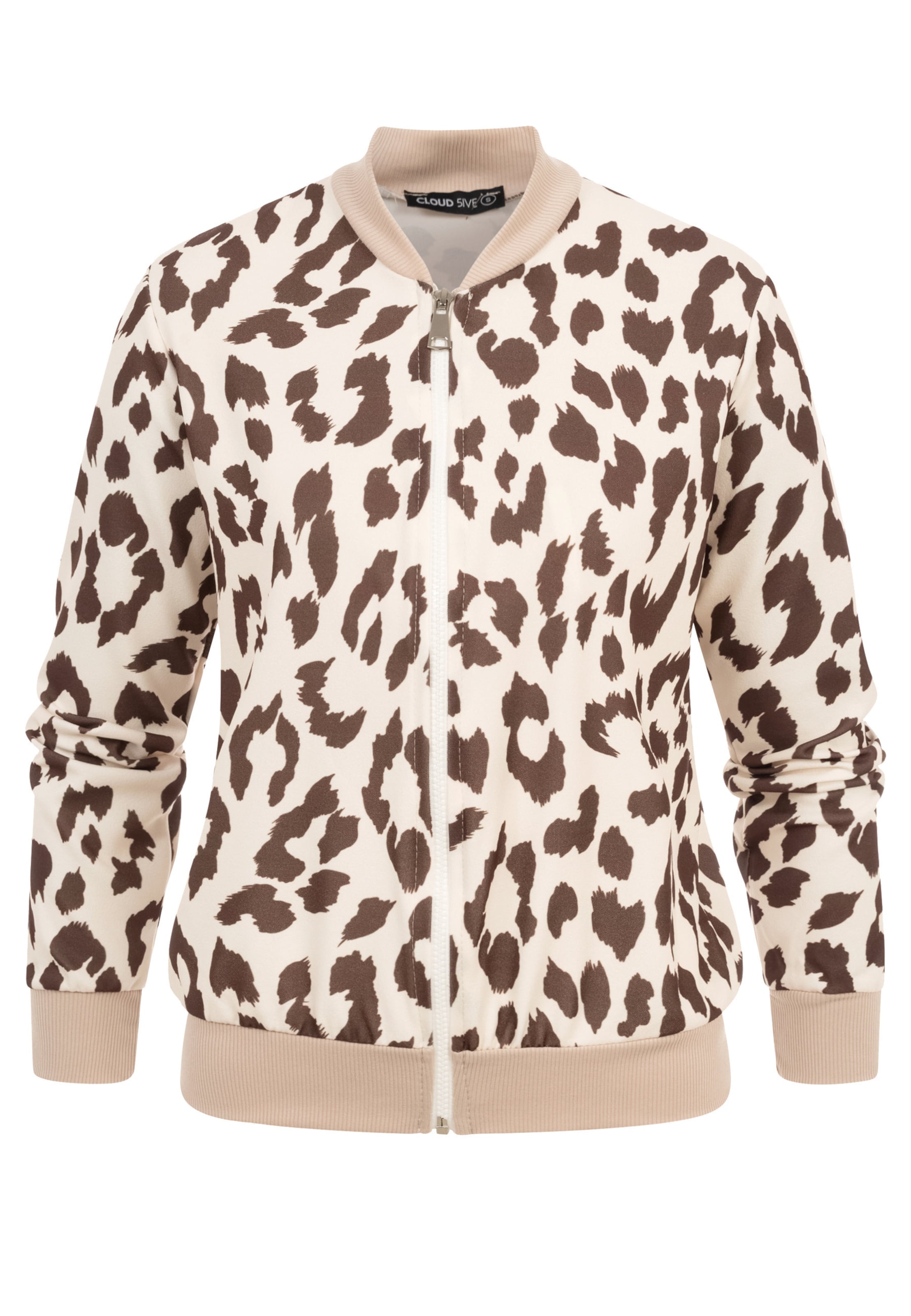 Cloud5ive Jacke in Beige: Vorderseite