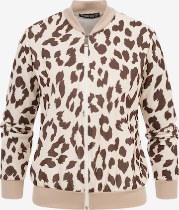 Veste mi-saison Cloud5ive en beige : devant