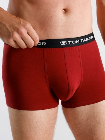 TOM TAILOR Bokserishortsit värissä punainen
