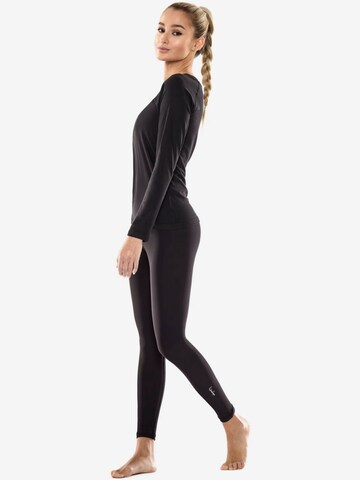 Winshape Skinny Sporthose 'HWL112C' in Schwarz