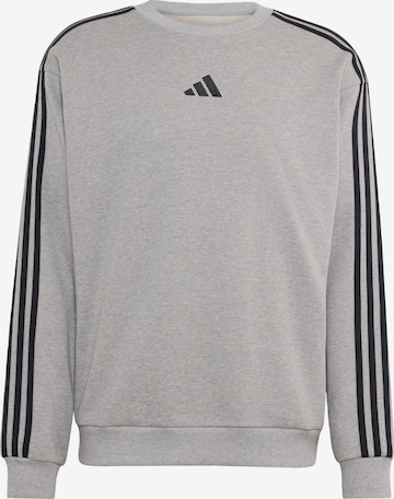 ADIDAS SPORTSWEAR - Sweatshirt de desporto 'Essentials' em cinzento: frente