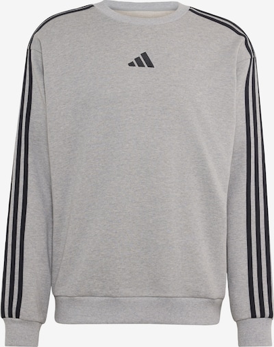 ADIDAS SPORTSWEAR Sports sweatshirt 'Essentials' in XXS-XS in Mottled grey / Black, Item view