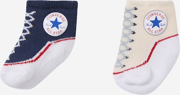 Chaussettes 'CHUCK' CONVERSE en beige : devant