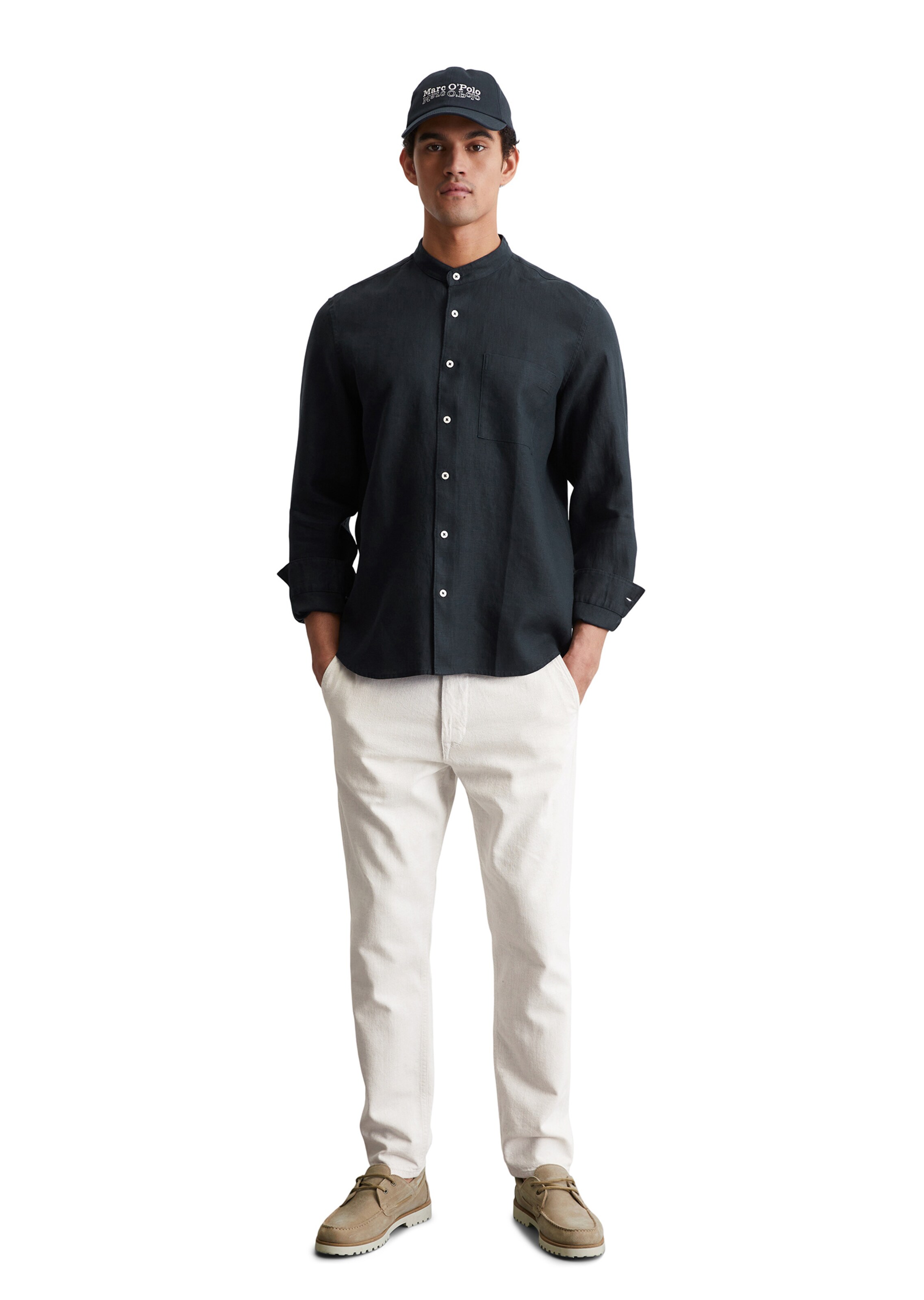 Marc O'Polo Regular Fit Hemd in Blau