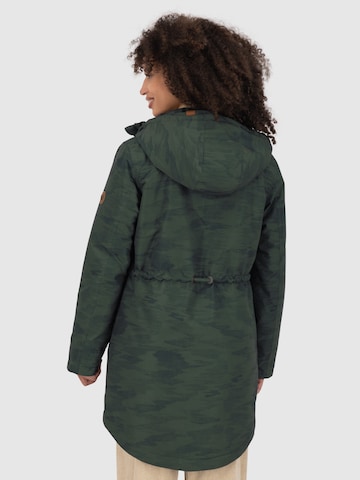 Alife and Kickin Winter Parka 'Charlotte' in Green