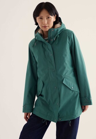 Manteau mi-saison Seasalt Cornwall en vert