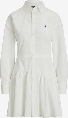 Robe-chemise Polo Ralph Lauren en blanc : devant