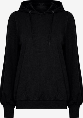 Fransa Sweatshirt 'FRBESWEAT' in Black: front