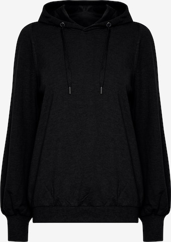 Fransa Sweatshirt 'FRBESWEAT' in Black: front