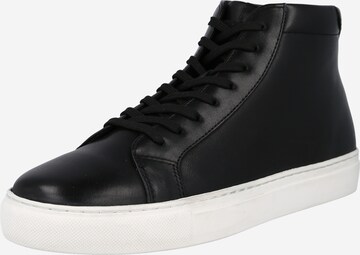 BURTON MENSWEAR LONDON High-top trainers in Black: front