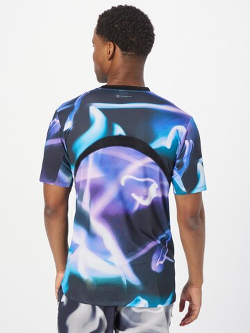 ADIDAS SPORTSWEAR - Camisa funcionais 'Designed 4 Heat.Rdy Allover Print Hiit ' em mistura de cores