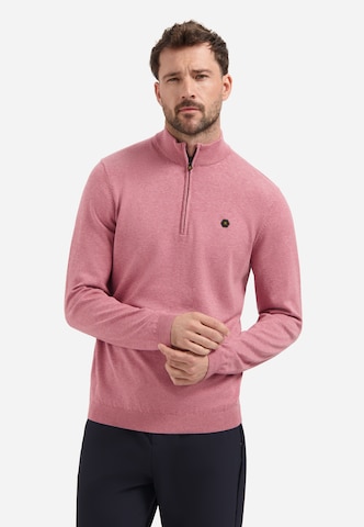 No Excess Sweater in Pink: front