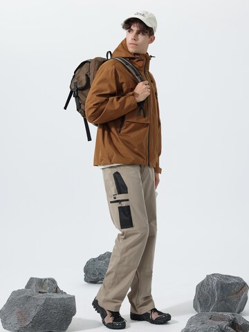 Youthup Outdoor jacket in Brown