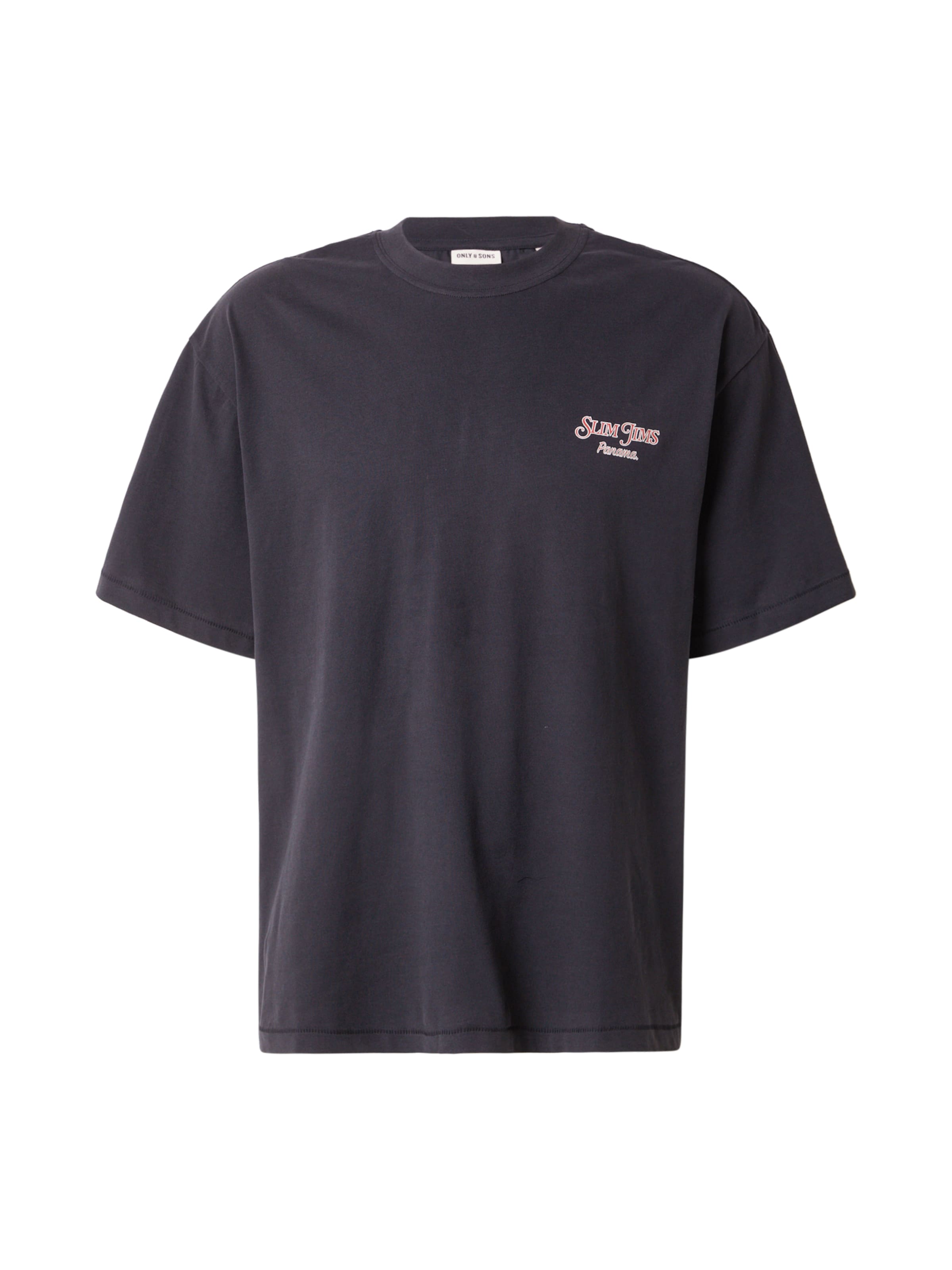 Only & Sons Särk 'ONSMALIK JIMS', värv must: eest vaates