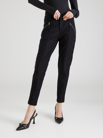 Coupe slim Pantalon 'MORRIS' BRAX en noir : devant