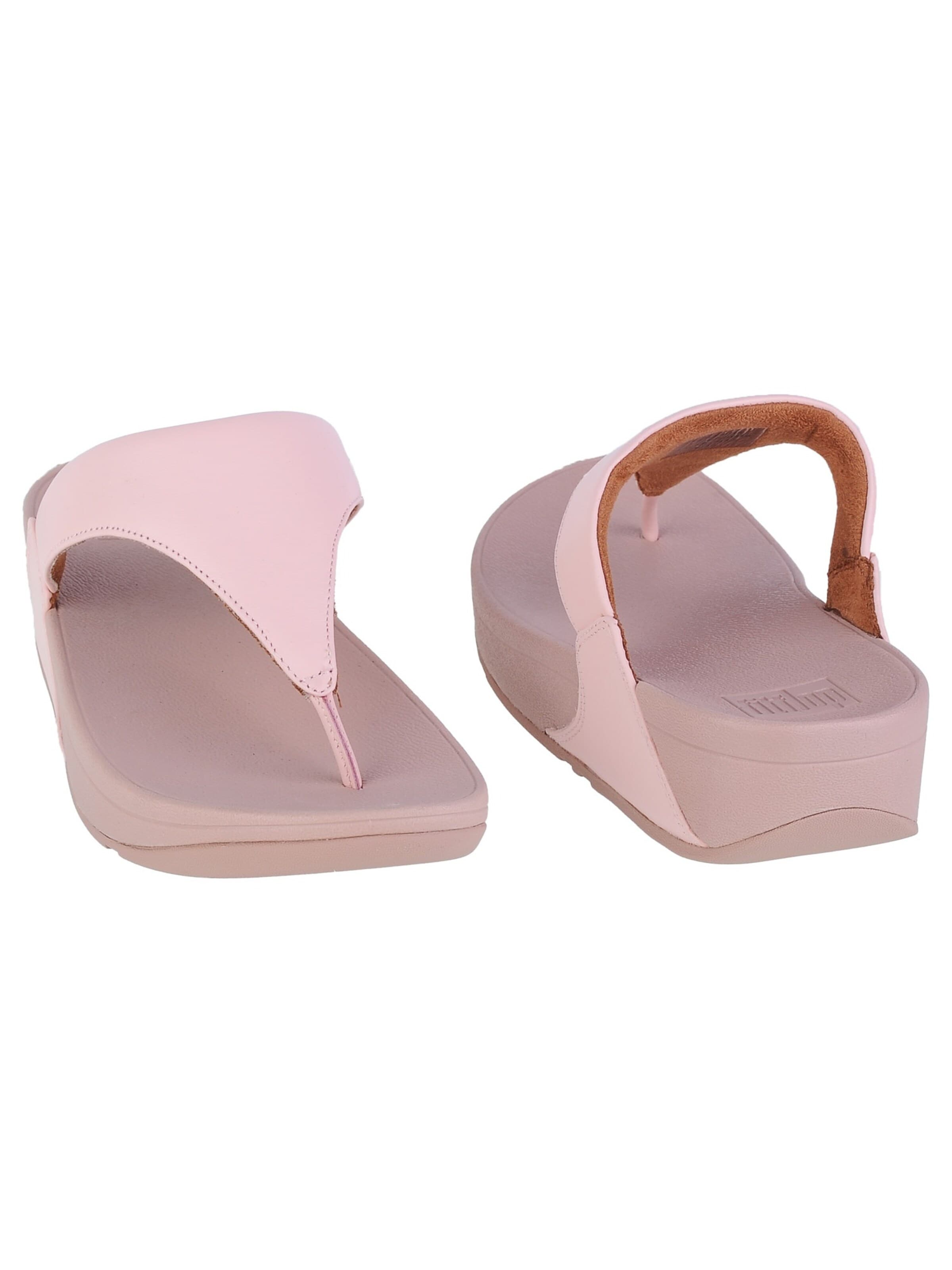 FitFlop T-bar sandals 'FitFlop Lulu' in Pink