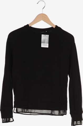 AllSaints Sweatshirt & Zip-Up Hoodie in S in Black: front