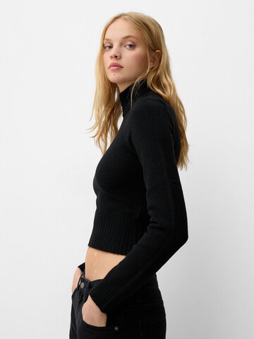Pull-over Bershka en noir