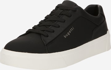 Baskets basses bugatti en noir : devant