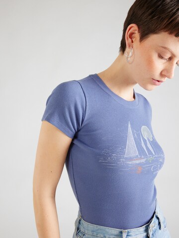 T-shirt HOLLISTER en bleu