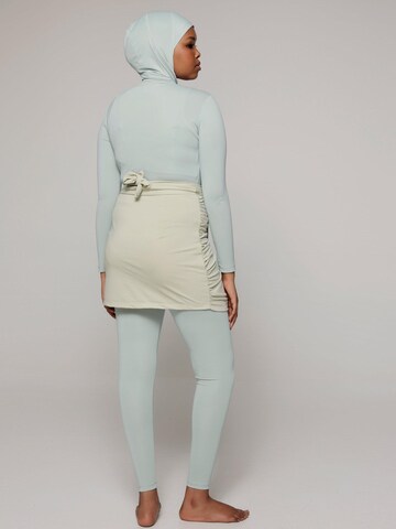 Col haut Maillot de bain 'West – Burkini/Modest' SIYA Swimwear en vert
