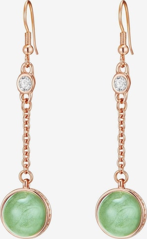 Boucles d'oreilles Lulu & Jane en or : devant