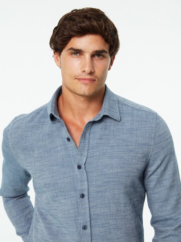 Mavi Regular fit Button Up Shirt in Blue