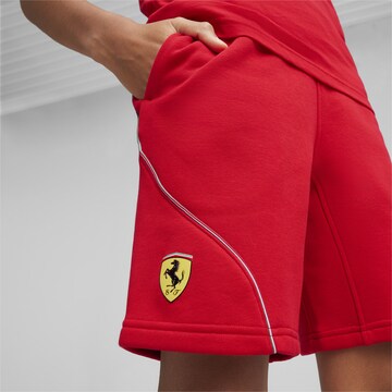 PUMA Regular Sportbroek 'Scuderia' in Rood