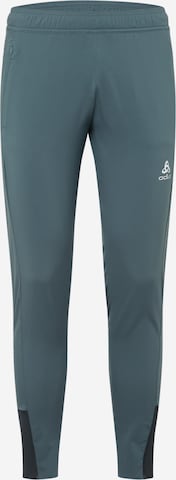 ODLO Skinny Sportbroek 'Zeroweight' in Grijs: voorkant