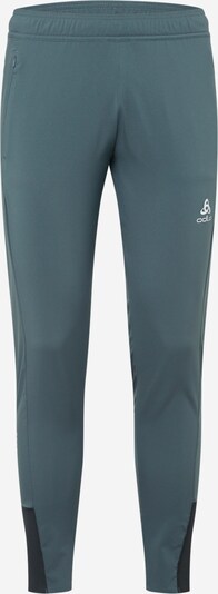 ODLO Pantalon de sport 'Zeroweight' en gris / noir / blanc, Vue avec produit