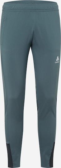 ODLO Pantalon de sport 'Zeroweight' en gris / noir / blanc, Vue avec produit