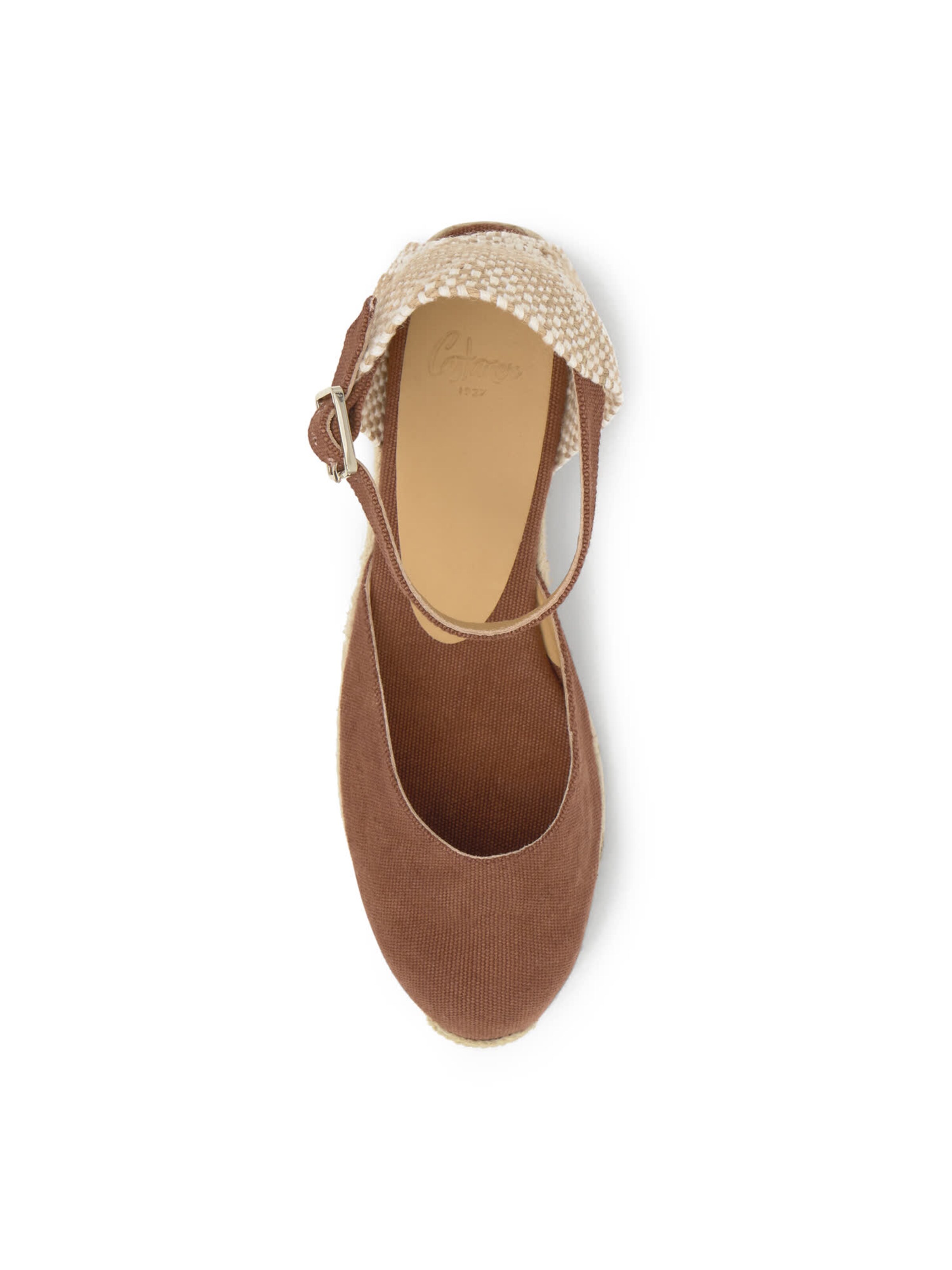Espadrilles 'Carol' Castañer en marron