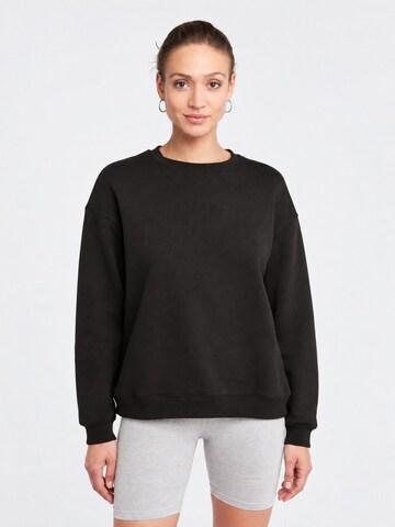 Sweat-shirt Ethiquet en noir