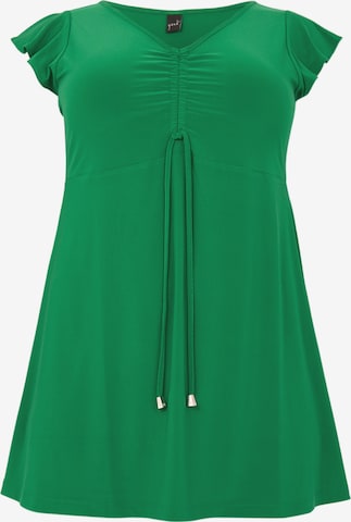 Yoek Tunic in Green: front