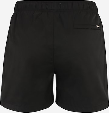Shorts de bain 'Meta Essentials' Calvin Klein Swimwear en noir