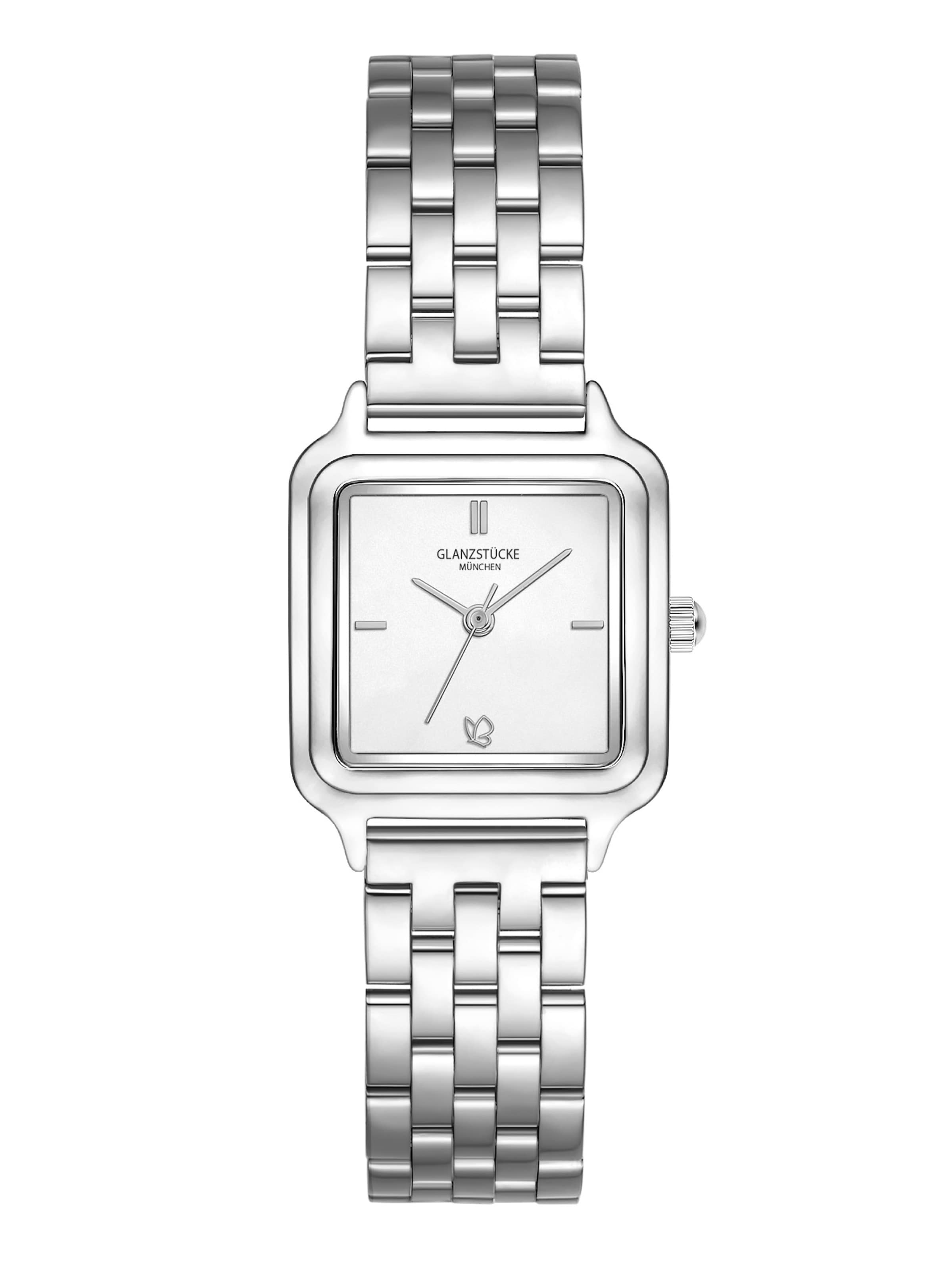 Glanzstücke München Analoog horloge in Zilver: voorkant