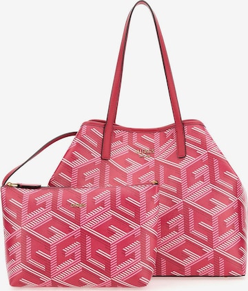 GUESS Shopper in Pink: front