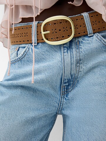 Ceinture Bershka en marron