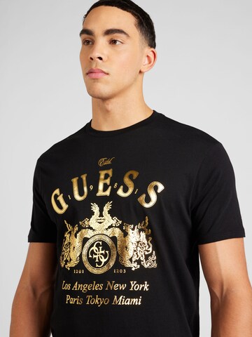 T-Shirt GUESS en noir