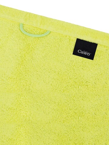 Cawö Towel 'Lifestyle Splash' in Green