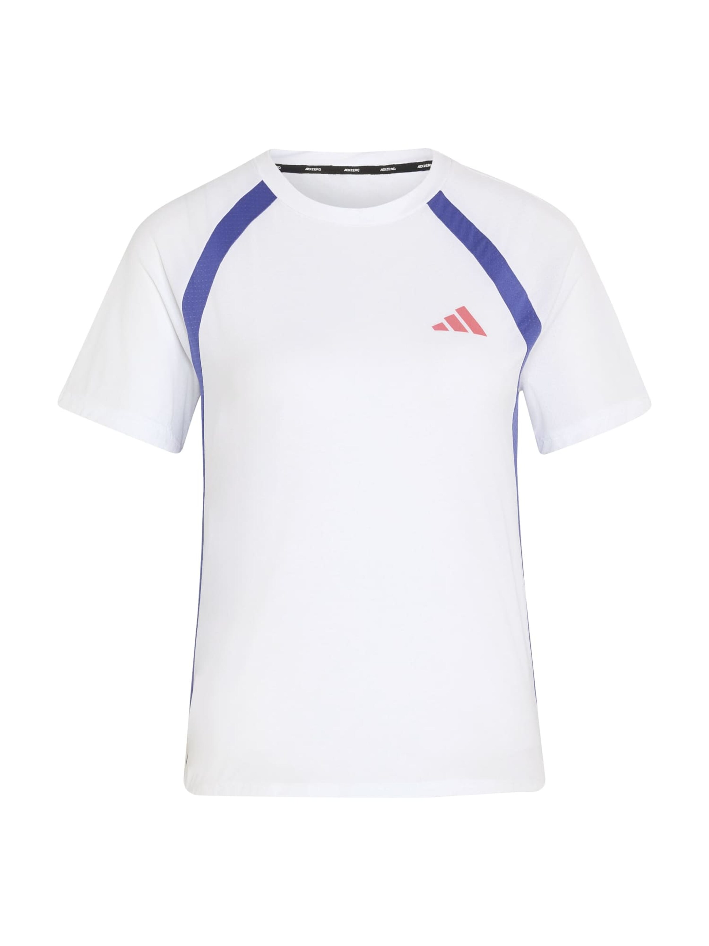ADIDAS PERFORMANCE Camisa funcionais 'ADIZERO' em XS em azul / branco, Vista do artigo