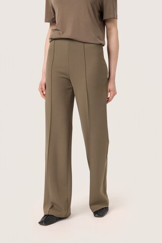 regular Pantaloni 'Bea' di SOAKED IN LUXURY in marrone: frontale