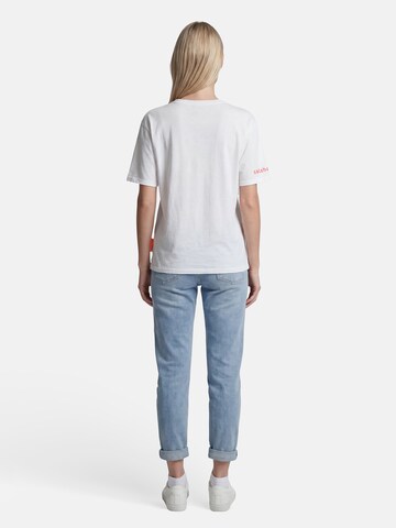 salzhaut Shirt 'Babutz' in Wit