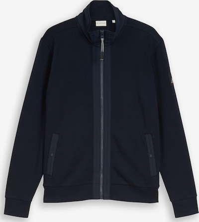 TOM TAILOR Sweatjacke in S in dunkelblau, Produktansicht