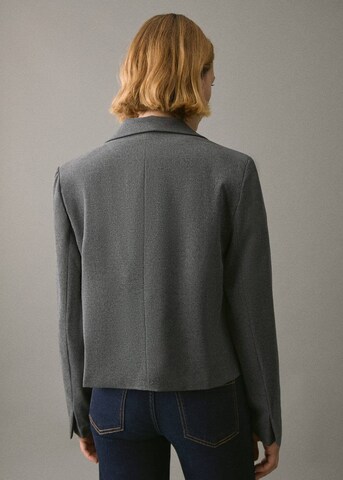 MANGO TEEN Blazer in Grey